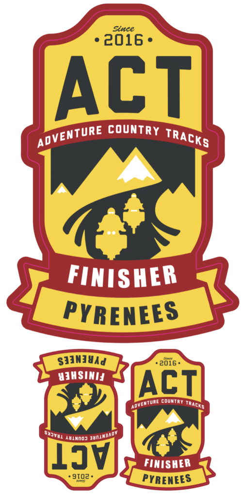 Finisher Sticker Adventure Country Tracks Ev